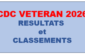 Résultats et classements CDC Vétéran 2026