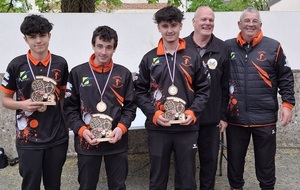 Vice-Champions Triplettes Juniors