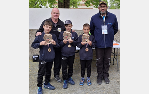 Vice-Champions Triplettes Minimes