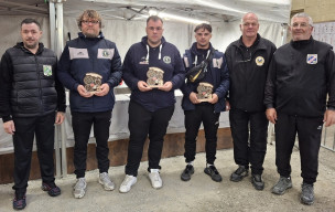 Champions et Vice-Champions 2025 Triplettes Départementaux