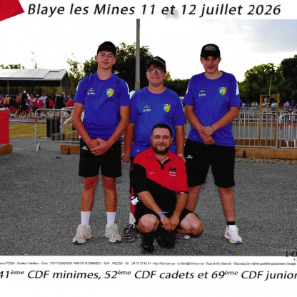 Championnat de France Cadets et Juniors 2026