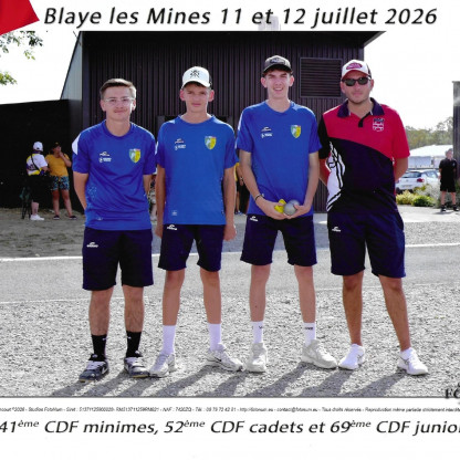 Championnat de France Cadets et Juniors 2026