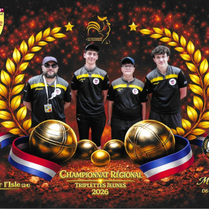 Championnats Régional triplettes Jeunes 2026