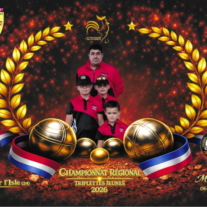 Championnats Régional triplettes Jeunes 2026