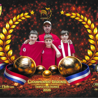 Championnats Régional triplettes Jeunes 2026