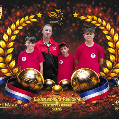 Championnats Régional triplettes Jeunes 2026
