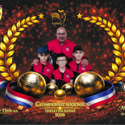 Championnats Régional triplettes Jeunes 2026