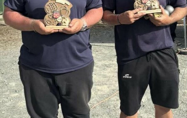 Champions et Vice-Champions 2025 Doublettes Départementaux