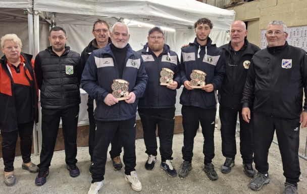 Champions et Vice-Champions 2025 Triplettes Départementaux